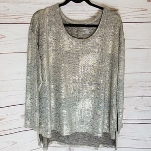 🎈Final Sale🎈Lane Bryant Shimmery Long Sleeve